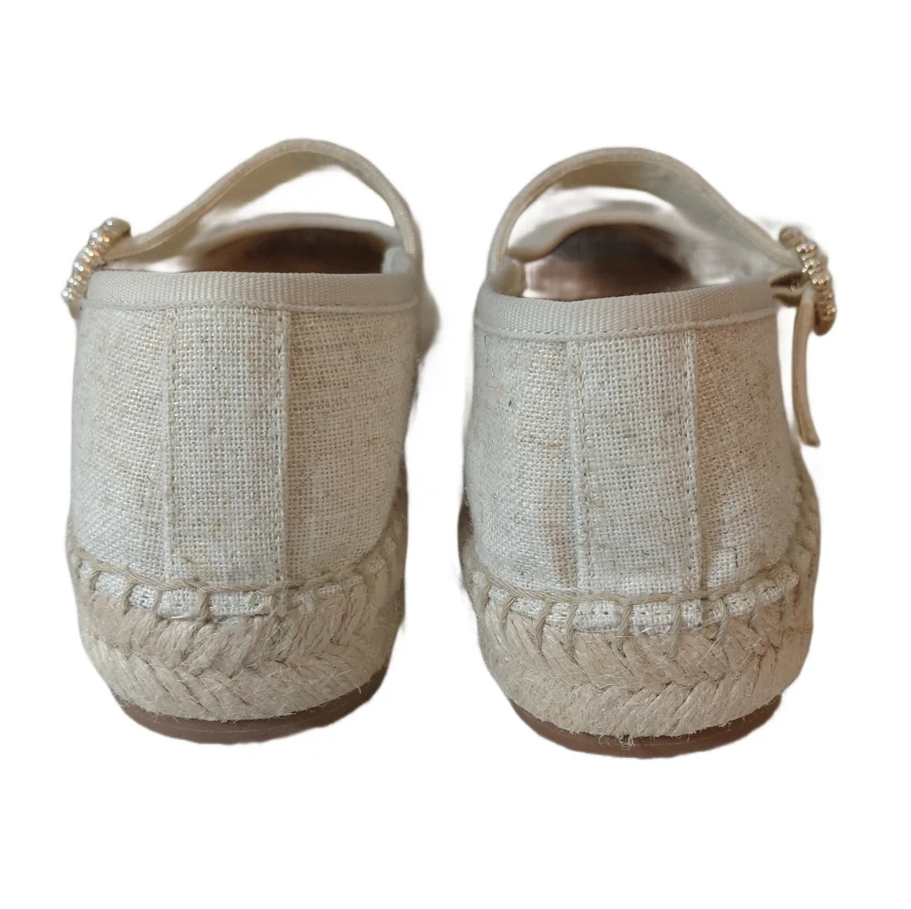 NEW J CREW Mary Jane Espadrille Flats Size 6.5